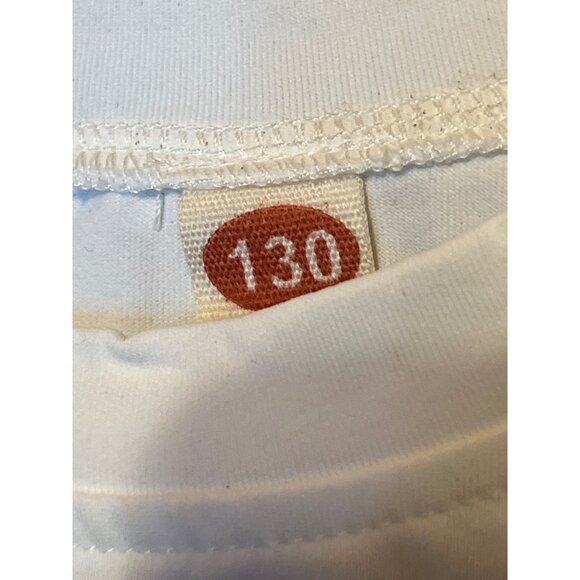 White Crop Top T-Shirt With "Theres A 99% Chance I Dont Care" Slogan - Picture 6 of 7